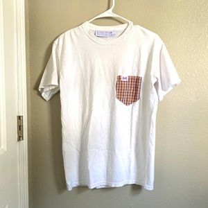 Fraternity Collection small, Orange/blue pattern